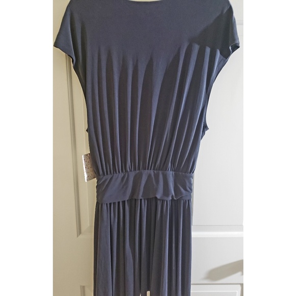 SOLDFree People Grey Cupro Criss Cross Mini sz S - Picture 3 of 4